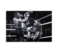DEZARO Poster su tela di Mike Tyson con boxer, decorazione per camera da letto, per ufficio, camera da letto, regalo, senza cornice, 30 x 45 cm