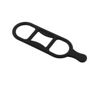 Dezzhou 5lots, anelli di gomma elasticizzati, per la guida di una lampada a specchio e registratori di fissaggio per vari accessori per bici, cinghie luminose ad alta elasticità