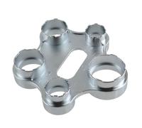 Dezzhou 6 in 1 Aeratori per rubinetto, chiave per rimozione beccuccio, strumento di riparazione ugello gorgogliatori smontaggio presa comoda