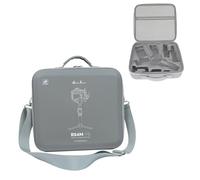 DF DIGITALFOTO Custodia da Trasporto Leggera RS4 Mini con Tracolla, Borsa Protettiva Rigida Resistente All'acqua e Agli urti per Riprese All'aperto, Compatibile con DJI RS4 MINI Creator Combo, Grigio