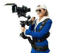 DF DIGITALFOTO Thanos-SE Gimbal SteadiCam Support Vest System, compatibile con DJI RS4/RS 4 Pro/RS3/RS 2 PRO, ZHIYUN Crane 3S/2S, carico utile 2-8 kg, adattatore pin 16 mm incluso