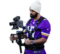 DF DIGITALFOTO Thanos-SE Sistema Gimbal Gilet, Kit Filmmakers Compatibile con DJI RS5/RS2/RS3/RS3Pro/RS4/RS4Pro/RSC2/Ronin S, ZHIYUN Crane 2S/3S, Compakt, Carico utile 2-8 kg