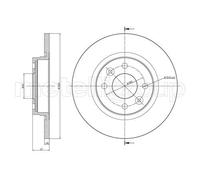 DF1000 TRUST.DISCO FRE.DA.Logan16(Pieno) (Prezzo singolo) Trusting Freni