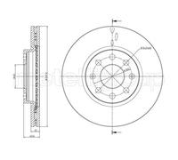 DF1081 TRUST.DISCO FRE.FI.GRANDE Punto (Prezzo singolo) Trusting Freni
