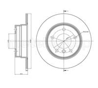 DF1094 TRUST.DISCO FRE.BMW Serie 1 (Prezzo singolo) Trusting Freni
