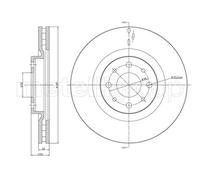 DF1202 TRUST.DISCO FRE.FI.Bravo II-Stilo (Prezzo singolo) Trusting Freni