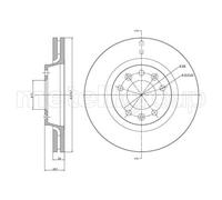 DF1225 TRUST.DISCO FRE.FI.Scudo II (Prezzo singolo) Trusting Freni