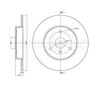 DF1609 TRUST.DISCO FRE. SMART FORTWO 07> (Prezzo singolo) Trusting Freni