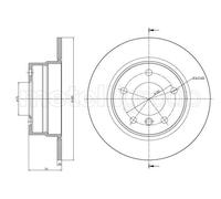 DF1612 TRUST.DISCO FRE.VERNIC.BMWZ4 I (Prezzo singolo) Trusting Freni