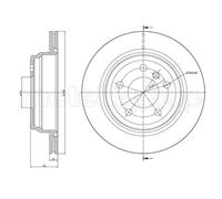 DF1664 TRUST.DISCO FRE. BMW 3 015>18 (Prezzo singolo) Trusting Freni