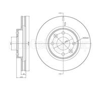DF1677 TRUST.DISCO FRE.DACIA Clio IV, Sporter(Prezzo sing Trusting Freni