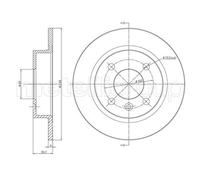 DF173 TRUST.DISCO FRE.VO.440 K (445) : 1.6,1.7(Prezzo si Trusting Freni
