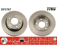 DF2767 TRW Discofreno per BMW