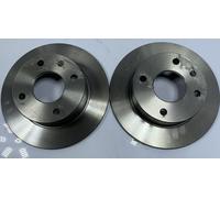 DF2872 COPPIA DISCHI FRENO ANTERIORI FORD ESCORT III-IV-ORION MK3-MK4 1980-1990