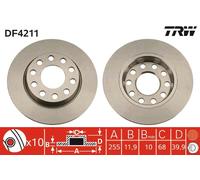 DF4211 TRW Discofreno per AUDI,AUDI (FAW),SEAT