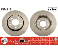 DF4312 TRW Discofreno per VW