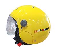DF44GM - CASCO JET GIALLO PER BIMBO TAGLIA M