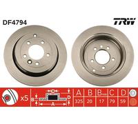 DF4794 TRW Discofreno per LAND ROVER