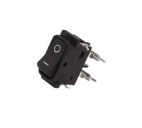 DF62J12S2AHQA ROCKER SPST Pos: 2 OFF-ON 16A/250VAC 6A/48VDC nero assenza C&K