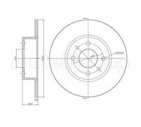 DF647 TRUST.DISCO FRE.AR.164-FI.Bravo II(Prezzo singolo) Trusting Freni