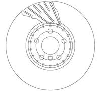 DF6891S Disco freno Trw