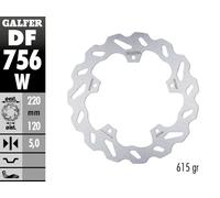DF756W DISCO FISSO POSTERIORE GALFER PER BMW S 1000 RR 2009-2018