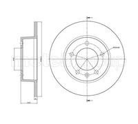 DF965 TRUST.DISCO FRE.NIS.Interstar-OP.Movano(Prezzo sin Trusting Freni