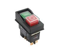 DFAMIN 2 pezzi KLD-28 KLD-28A Attrezzi da giardino Elettromagnetico Starter Interruttori a pulsante Attrezzature per macchine utensili IP55 Impermeabile di sicurezza con 28A (colore : KLD28 4PIN)