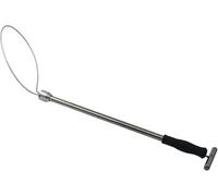 DFANCE Palo per Cattura Animali,palo per Cattura Cani,Palo per Cattura maiali in Acciaio Inox da 19in con Anello Regolabile Palo per Cattura carichi Dritti e Resistenti Controllo Animali per Fattoria