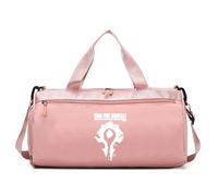 DFARYUP Borsa viaggio FOR THE HOR-DE, Borsa palestra rosa moderna per ragazze, Ideale per sport, viaggi e weekend, resistente(Pink)