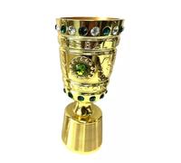 DFB - Coppa da calcio da uomo, 150 mm, in metallo, articolo con licenza ufficiale della Federazione calcistica tedesca | confezione regalo | certificato di autenticità ologramma