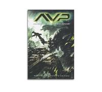 DFBDJASD Poster decorativo da parete del film Alien vs. Predator, stampa artistica su tela, poster decorativo moderno per camera da letto, 20 x 30 cm