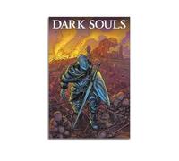 DFBDJASD Poster decorativo da parete in metallo, motivo Dark Souls, stampa artistica moderna, per camera da letto, per camera da letto, 50 x 75 cm
