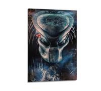 DFBDJASD Poster decorativo da parete su tela, motivo: Alien Predator, poster decorativo da parete e stampa moderna, per camera da letto, 20 x 30 cm