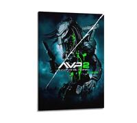 DFBDJASD Poster decorativo da parete su tela, motivo: Alien vs. Predator 2, poster decorativo moderno per camera da letto, per camera da letto, 30 x 45 cm