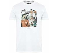 dfcvhtyu Weekend Men's Offender Yeti T Shirt White - The Firm Bex 1989 Cult Film White M