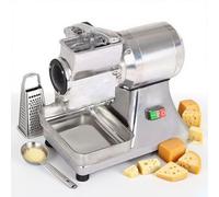 Dfdieratve Grattugia Elettrica Professionale per Formaggio, Grattugia Formaggio in Acciaio Inox 550W - 40 kg/Ora Tritatutto Elettrico Ideale per Formaggi, Cioccolato, Pane