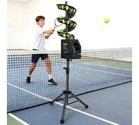 Dfdieratve Macchina da Tennis Multifunzione con Telecomando | Colpi Diversi con Oscillazione e Impostazioni Regolabili | Facile da Trasportare | per Corsi di Tennis, Club e Uso Privato