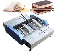 Dfdieratve Macchina per la Creazione di Brochure/Pinzatrice Cucitrice per Brochure Formato A3 Piegatrice per Carta 2 in 1, Rilegatura di Carta A3 e Pinzatura per Brochure Pieghevoli