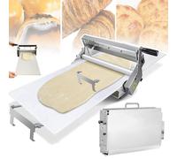 Dfdieratve Macchina per Stendere la Pasta Pieghevole, Macchina per Stendere la Pasta da Banco, Macchina per Stendere la Pasta Manuale, Macchina per Stendere la Pasta con Spessore Regolabile A300