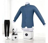 Dfdieratve Nuovo Sistemas di Stiro Automatico con Manichino Gonfiabile e Accessori | Stira, Asciuga e Disinfetta in 8 Minuti, 360°, Touchscreen, per Tutti i Vestiti, Pantaloni e Scarpe