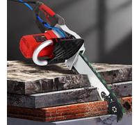 Dfdieratve Sega Elettrica ad Anello per Taglio Pareti, Sega Toroidale per Calcestruzzo da 8900 W, profondità di Taglio 35cm/48cm, Fresa per Scanalature Elettrica per Pietra, Muro 350mm