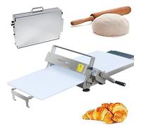 Dfdieratve Sfogliatrice Pieghevole, Sfogliatrice Compatta, Spessore della Sfoglia Regolabile da 0,2 a 25 mm, Macchina per Stendere la Pasta in Acciaio Inossidabile, per Pasta Sfoglia B400