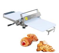 Dfdieratve Sfogliatrice Professionale Pieghevole, a Manovella, per Aumentare L'Efficienza dei Croissant, Cucine Domestiche e Piccole Panetterie, Spessore Regolabile, per Croissant, Pasta Sfoglia B400