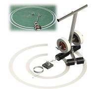 Dfdieratve Strumento per Marcare Pavimenti a Spinta Manuale, Macchina per Marcare Nastri Macchina per Incollare Nastri con Strumento per Disegnare Cerchi, per Calcestruzzo, Asfalto