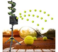 Dfdieratve Tennis Trainer con Telecomando per Allenamento Autonomo | Macchina per Tennis con Treppiede Regolabile, capacità 33 Palline | Perfetta per Principianti e Giocatori Esperti