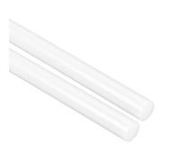 DFDPAXL 2 Pezzi Barra Dritta in PP Lunghezza 300Mm Asta Cilindrica Plastica