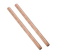 DFDPAXL 2 Pezzi di Tubo Diritto in Rame T2 Lunghezza 500 Mm, Diametro Esterno 5 Mm, Spessore Parete 0,2-1,5 Mm Adatto per Prodotti Industriali E da Giardinaggio,5×0.75×500mm