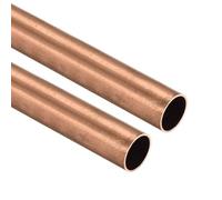 DFDPAXL 2 Pezzi T2 Tubo Tondo Cavo in Rame 9,5 × 0,5 × 500 Mm-9,5 × 1,5 × 500 Mm, Tubo Dritto in Metallo Adatto per Decorazioni Industriali E Domestiche,9.5×1.5×500mm