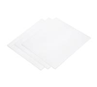 DFDPAXL 3 Pezzi Pannello in Polipropilene 100×200 Mm, Pannello Bianco Pieno